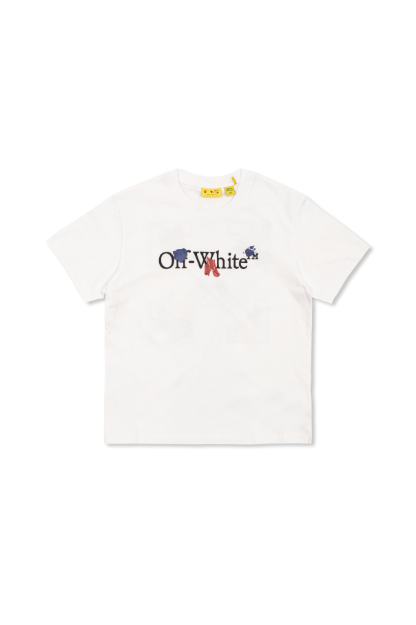 T-shirt with logo od Off-White Kids