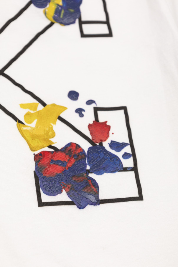 Off-White Kids T-shirt z logo
