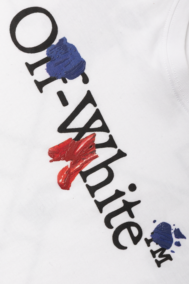 Off-White Kids Camiseta con estampado