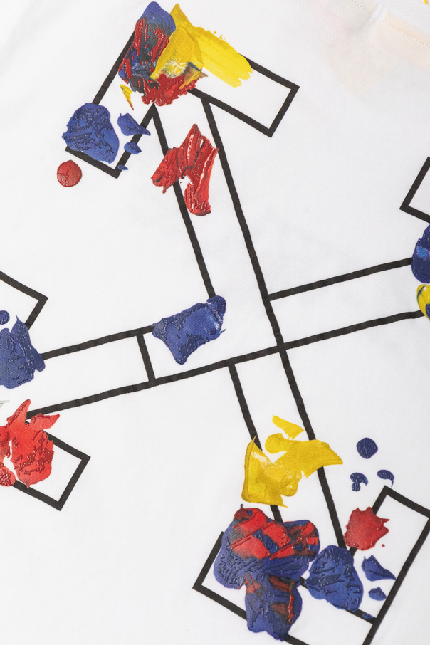 Off-White Kids Camiseta con estampado
