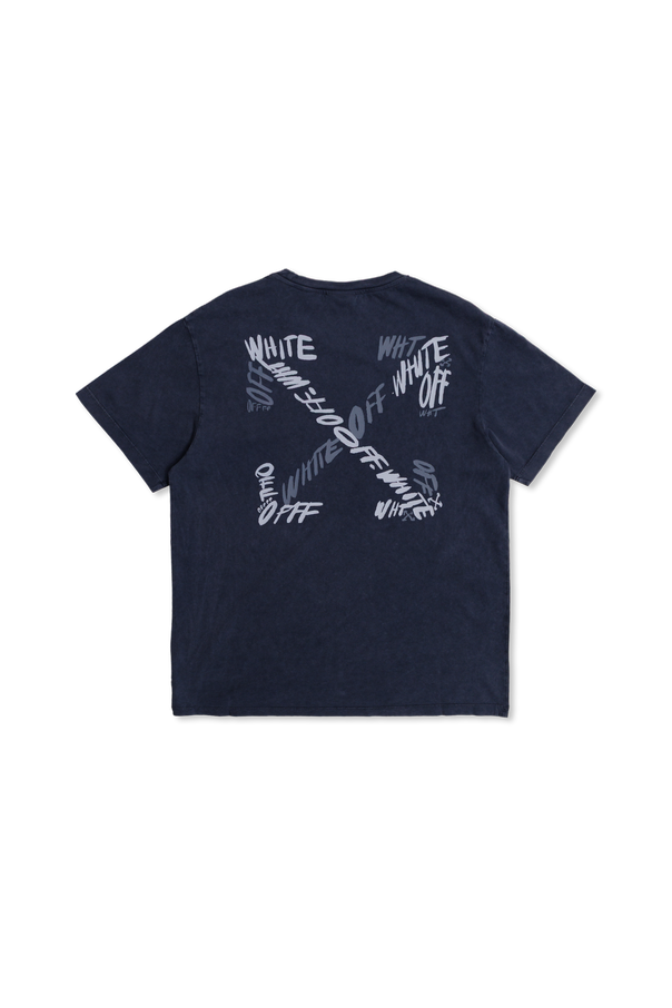 Off-White Kids Camiseta con logotipo estampado