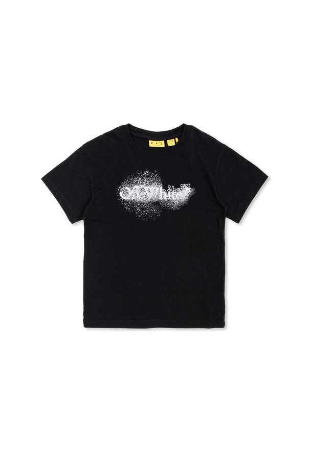 T-shirt with printed logo od Off-White Kids