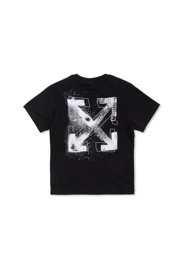 Off-White Kids Camiseta con logo estampado
