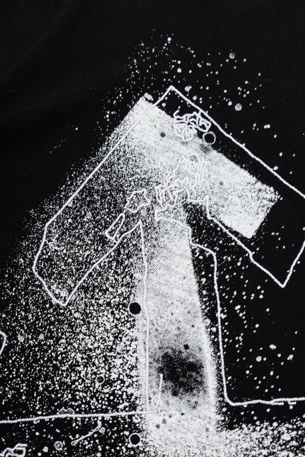 Off-White Kids Camiseta con logo estampado