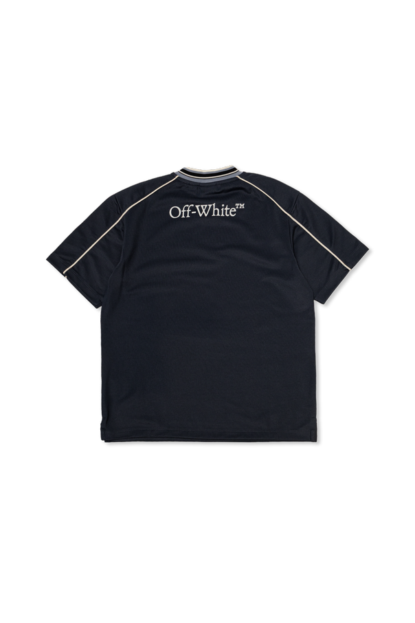 Off-White Kids Camiseta con cuello en pico