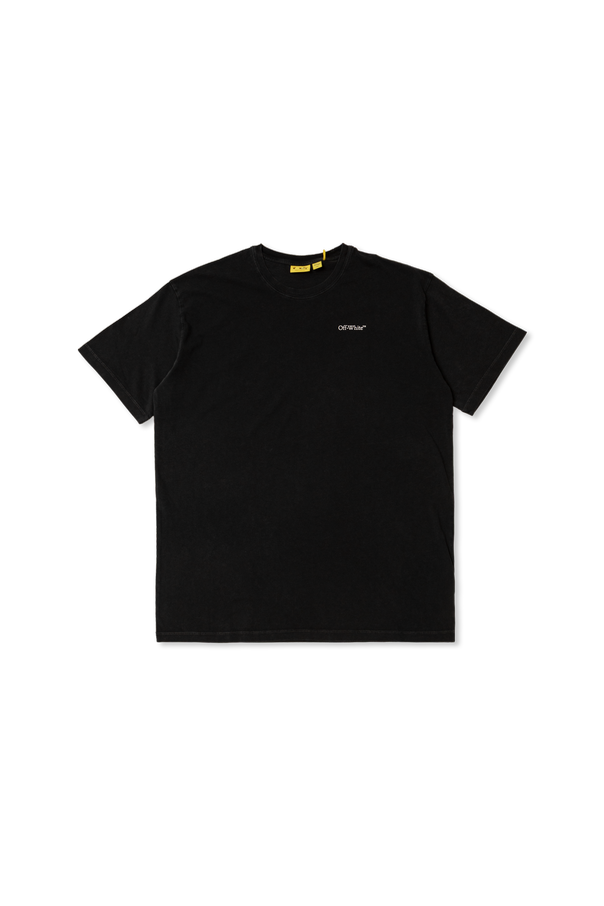 T-shirt with printed logo od Off-White Kids