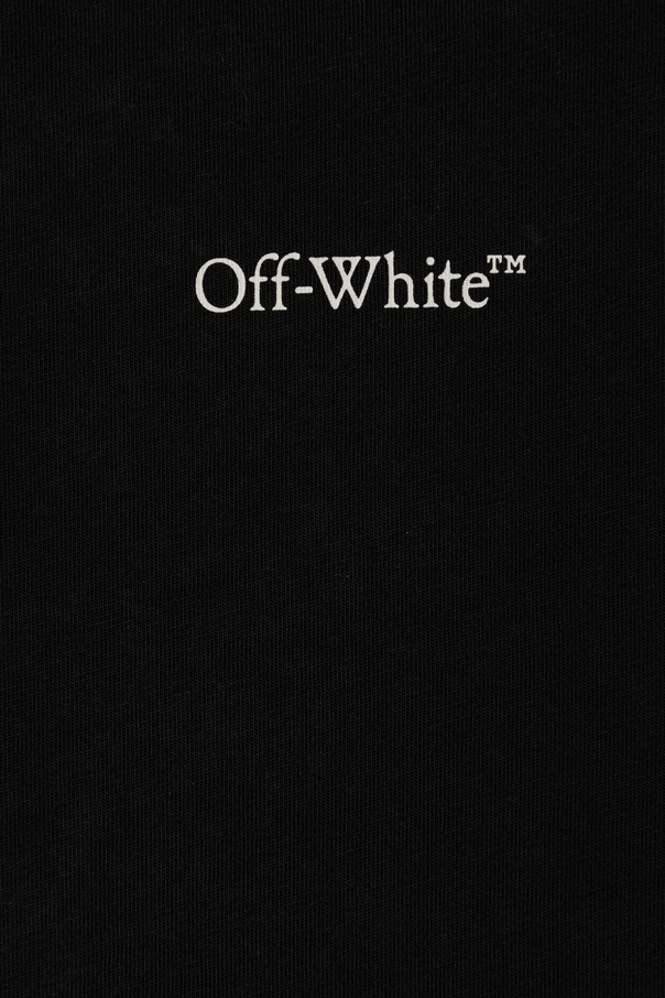 Off-White Kids Camiseta con logotipo estampado