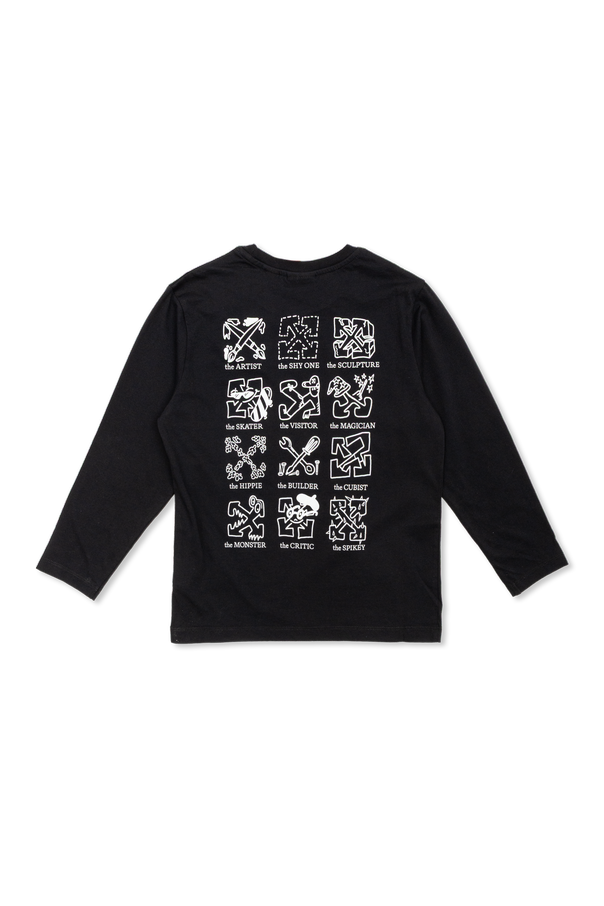 Off-White Kids Camiseta con estampado