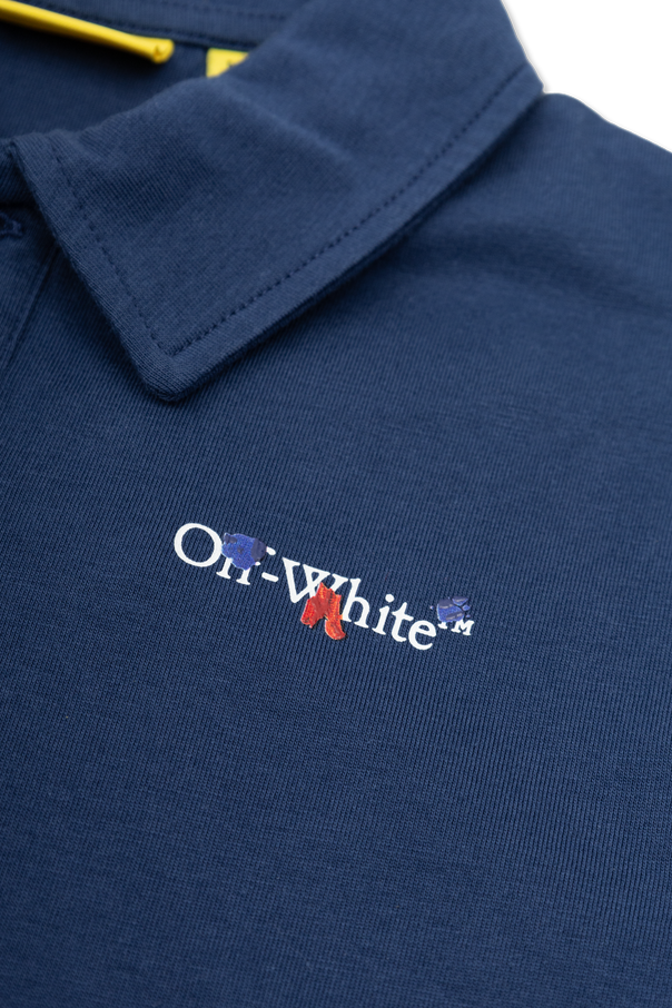 Off-White Kids Polo shirt with printed logo