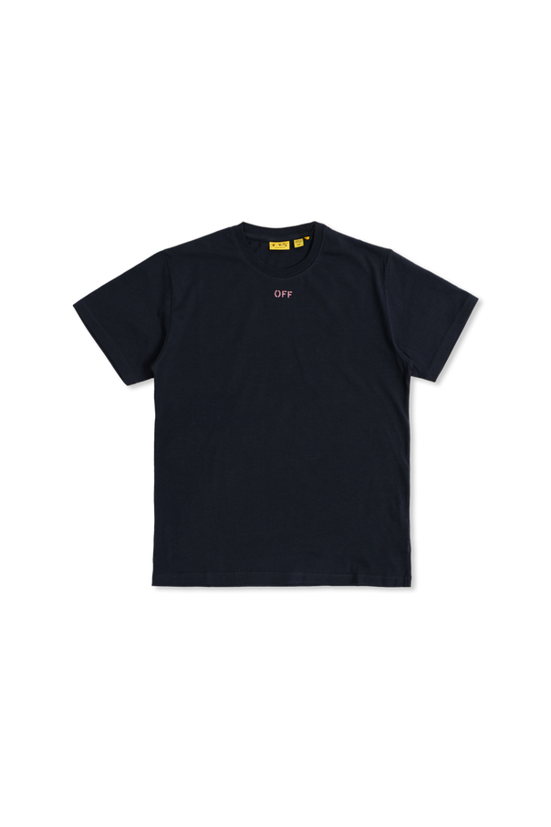 T-shirt with printed logo od Off-White Kids
