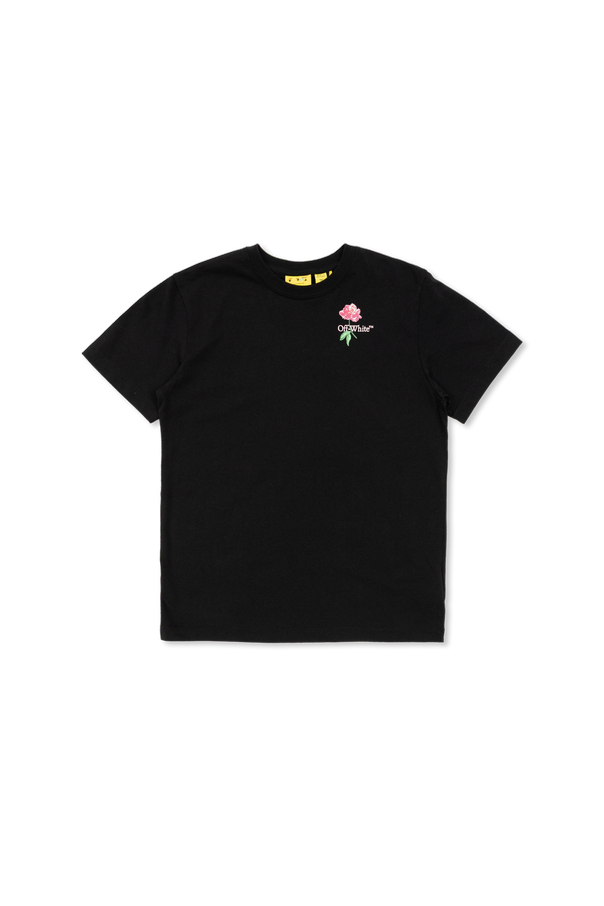 T-shirt with logo od Off-White Kids