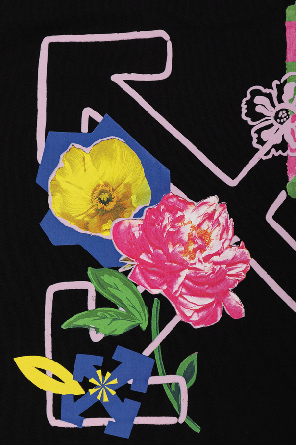 Off-White Kids T-Shirt mit farbigem Print