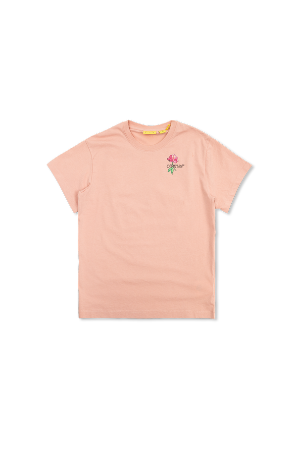 T-shirt with logo od Off-White Kids