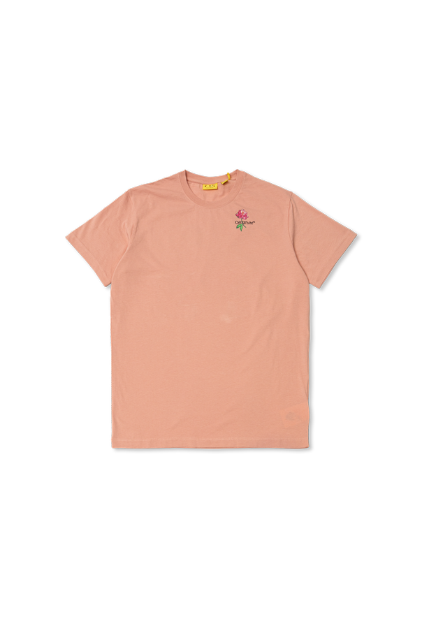 T-shirt with a colourful print od Off-White Kids
