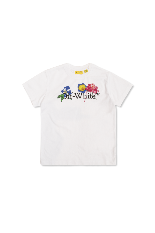 T-shirt with logo od Off-White Kids