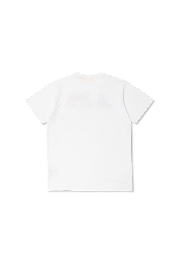 Off-White Kids T-Shirt mit buntem Print