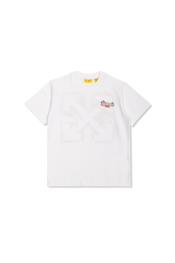 T-shirt with logo od Off-White Kids