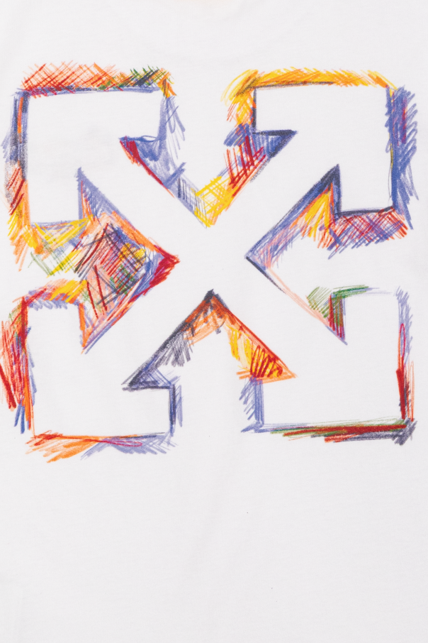 Off-White Kids T-shirt z logo