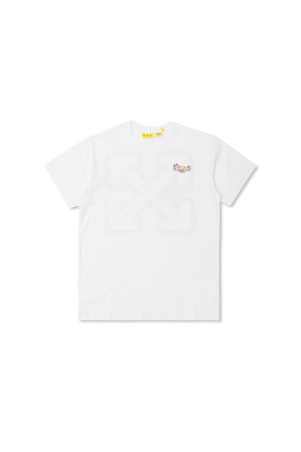 Colour-print T-shirt od Off-White Kids