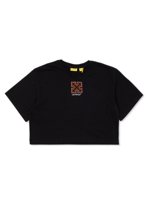 T-Shirt mit glänzenden Pailletten