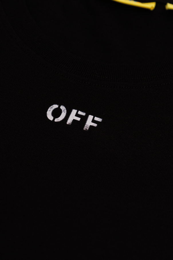 Off-White Kids T-Shirt mit aufgedrucktem Logo