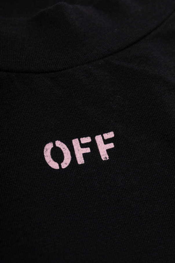 Off-White Kids T-shirt z nadrukowanym logo