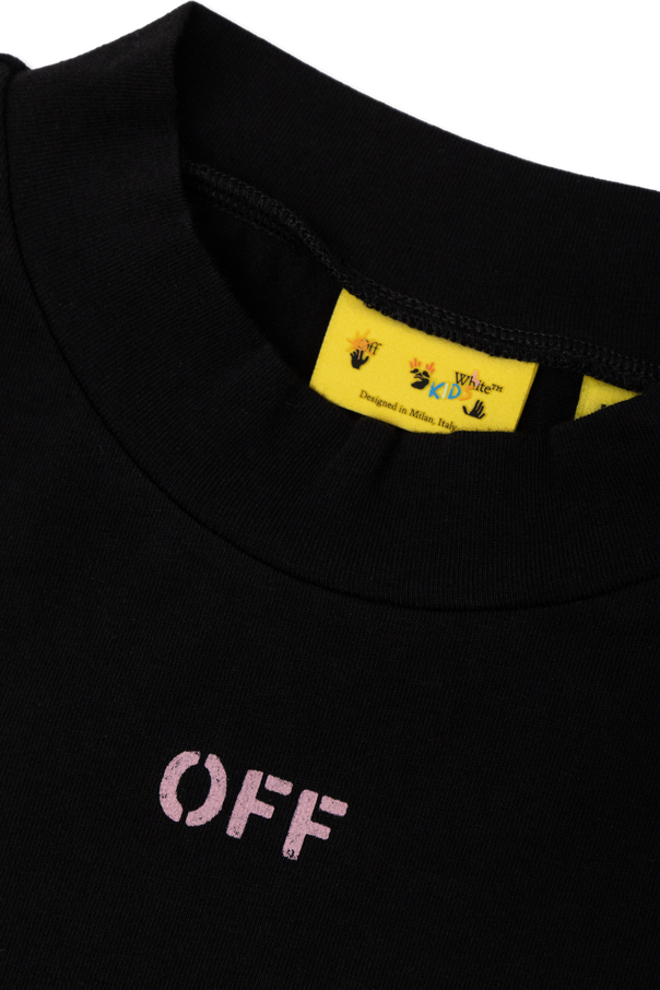 Off-White Kids T-Shirt mit aufgedrucktem Logo