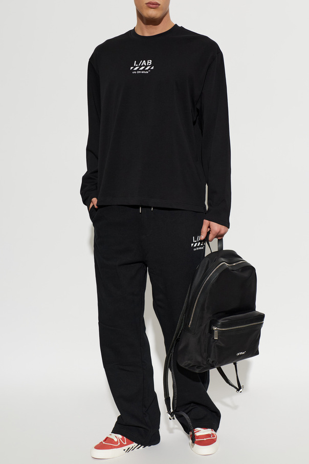 L/AB c/o Off-White Logo long sleeve t-shirt
