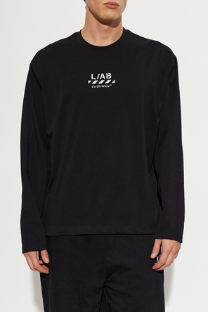 L/AB c/o Off-White Logo long sleeve t-shirt
