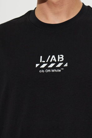 L/AB c/o Off-White Logo long sleeve t-shirt