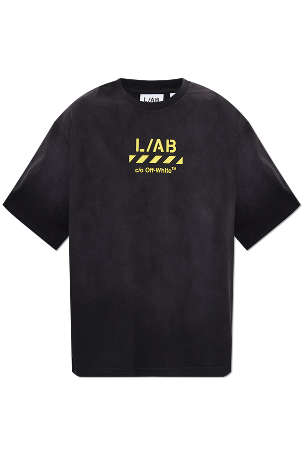 Logo T-shirt od L/AB c/o Off-White