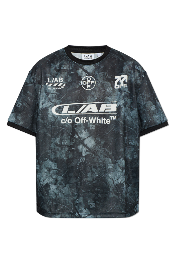 Printed t-shirt od L/AB c/o Off-White