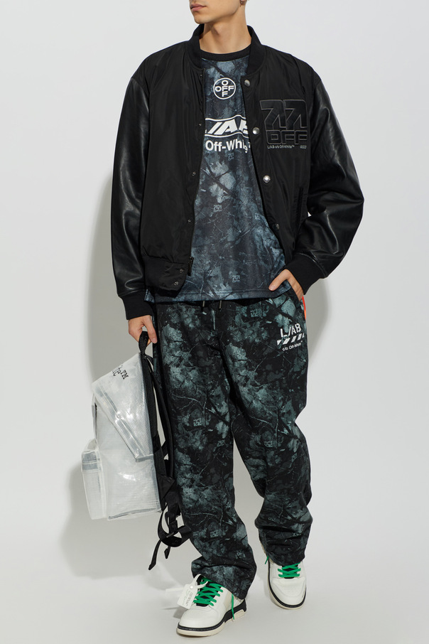 L/AB c/o Off-White Tricou cu imprimeu