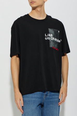 L/AB c/o Off-White Printed t-shirt