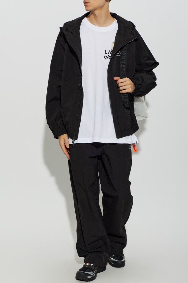 L/AB c/o Off-White White logo T-shirt