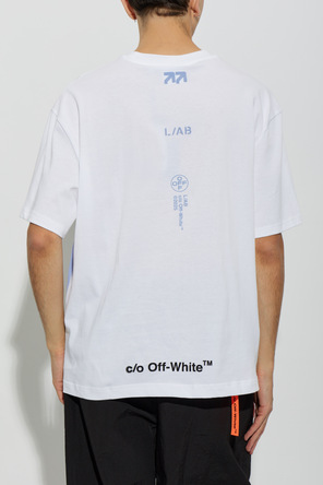 L/AB c/o Off-White Printed T-shirt