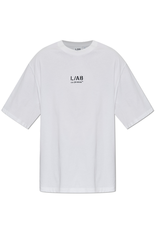 Printed T-shirt od L/AB c/o Off-White