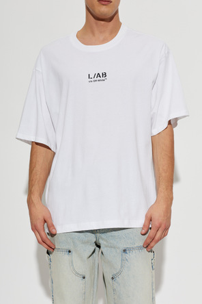 L/AB c/o Off-White Tricou cu imprimeu