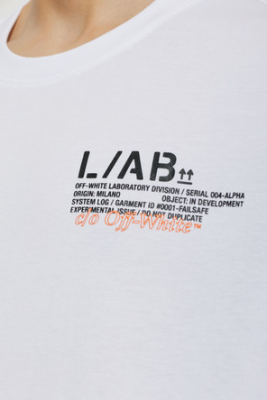 L/AB c/o Off-White T-shirt with logo
