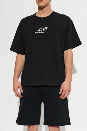 L/AB c/o Off-White Printed logo T-shirt