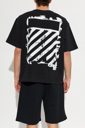 L/AB c/o Off-White Printed logo T-shirt
