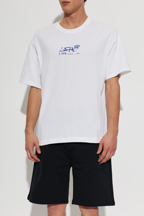 L/AB c/o Off-White Printed logo T-shirt