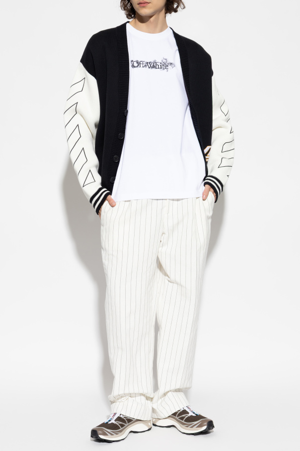 Off-White T-shirt with logo