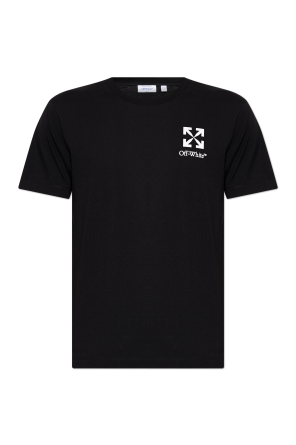 T-shirt z nadrukowanym logo