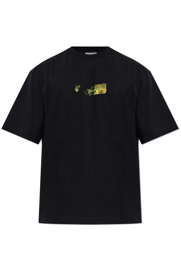 T-shirt with printed logo od Off-White