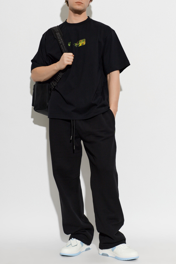 Off-White Tričko s potlačeným logom