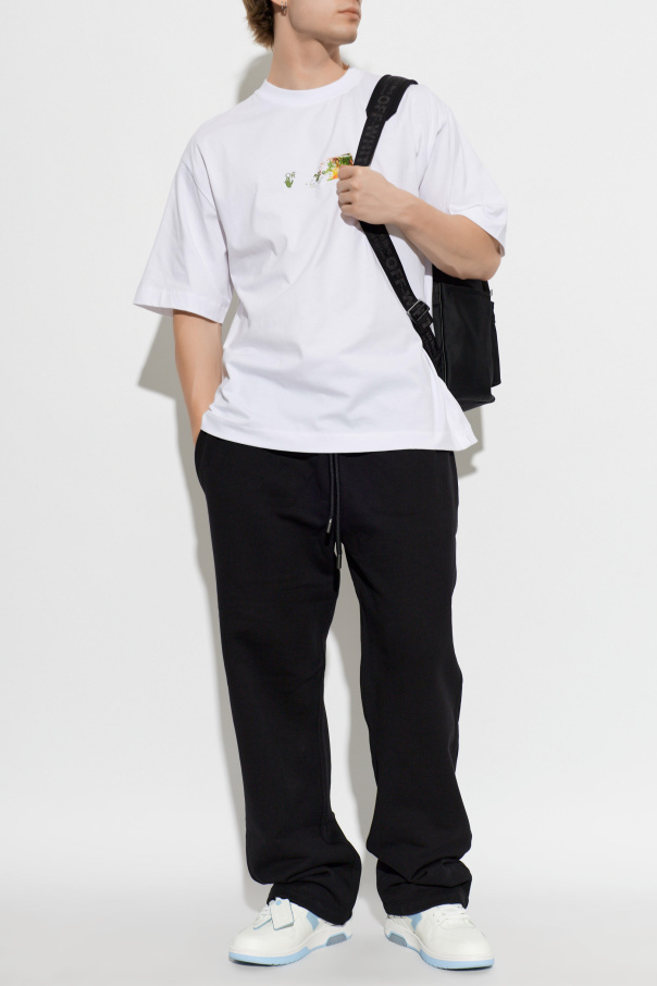 Off-White Tričko s potlačeným logom