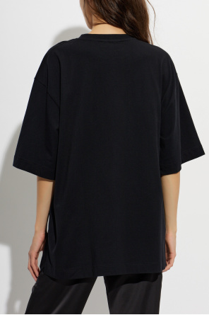 Off-White Camiseta con logo bordado