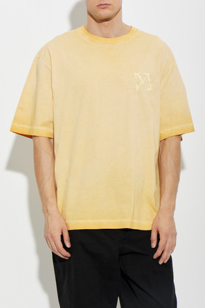 Off-White T-shirt with embroidered logo