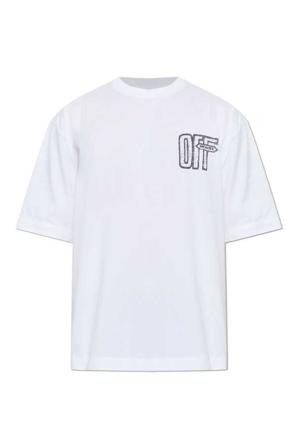 T-shirt with printed logo od Off-White